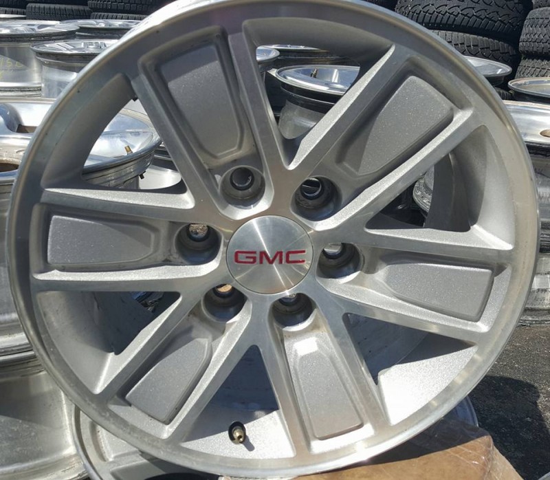 17×8 6×5.5 factory GMC wheels