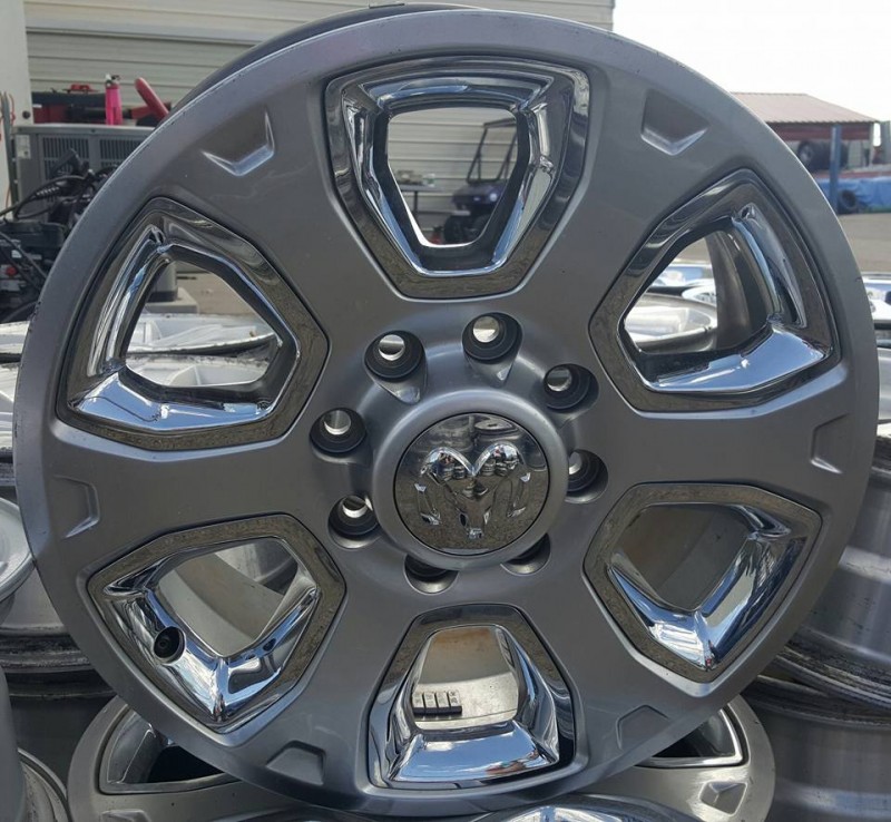 20×8 8×6.5 factory Dodge wheels